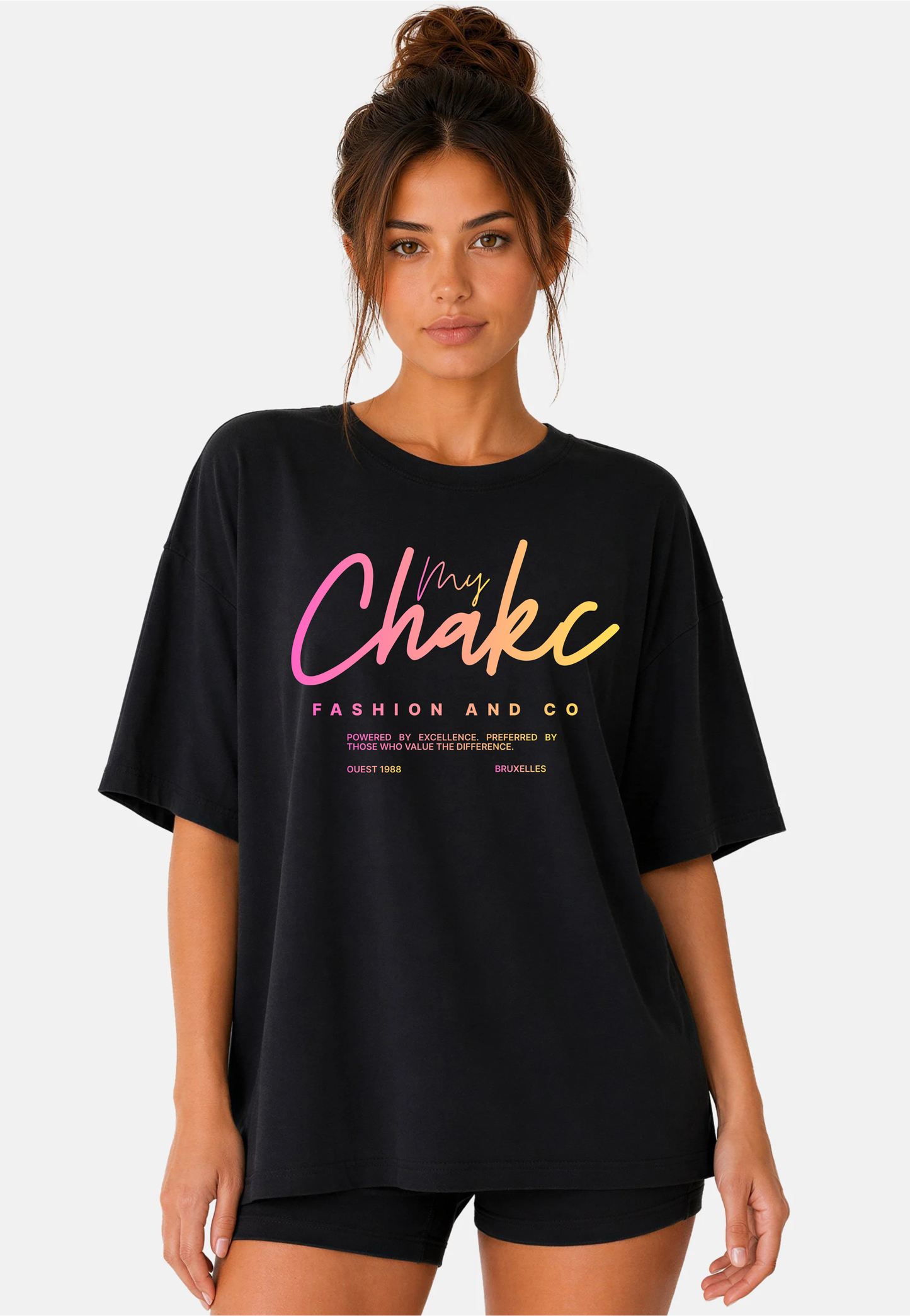 T-shirt over colors