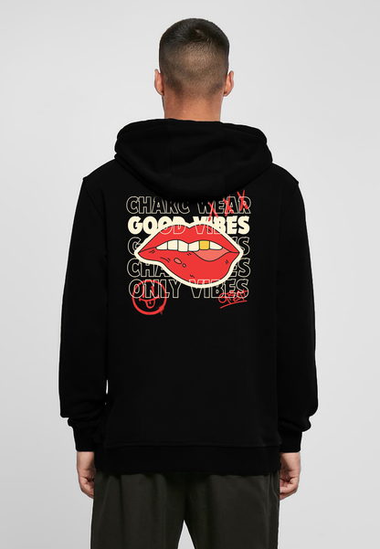 Sweat à capuche Good vibes