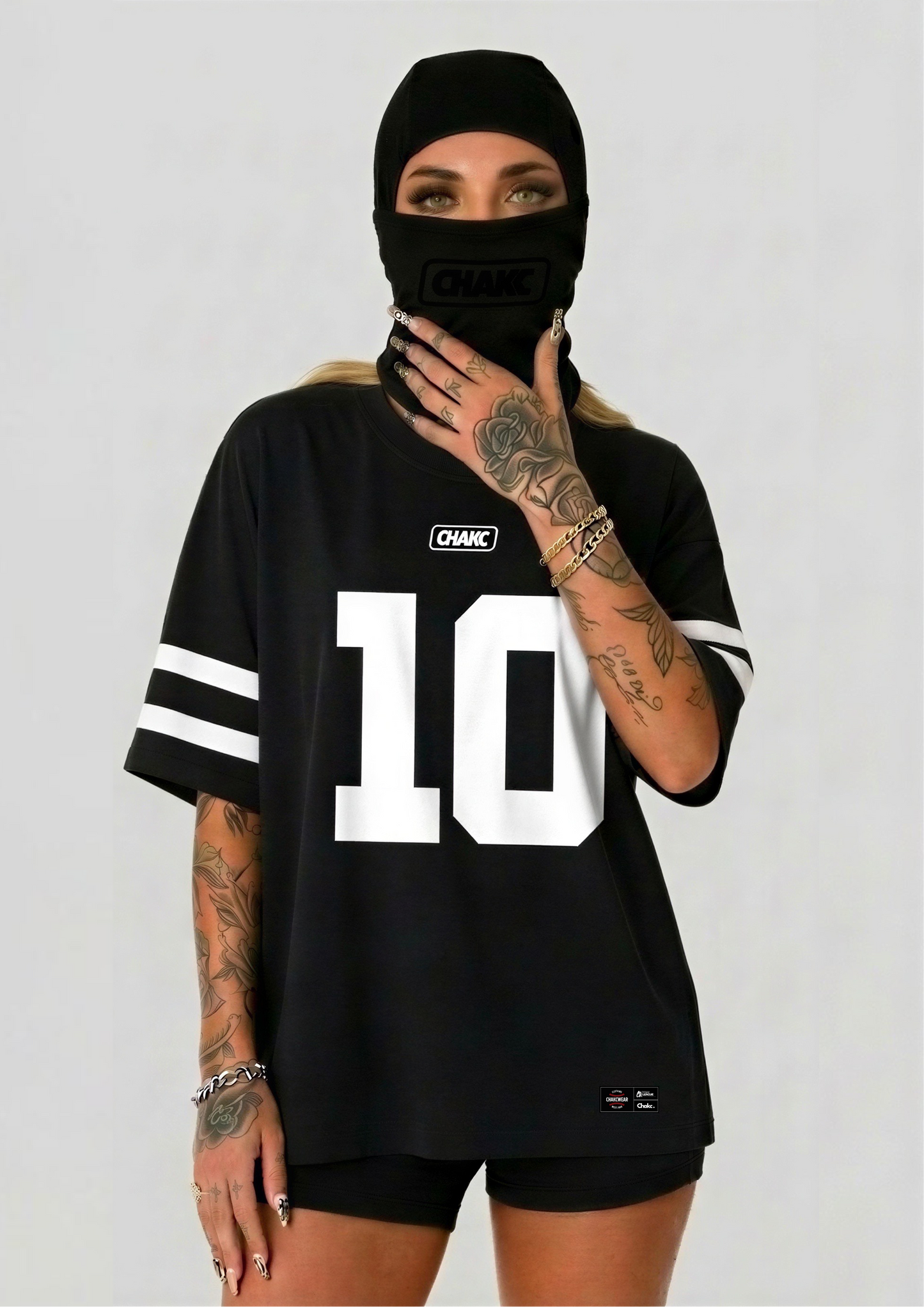 Baseball maillot white/black